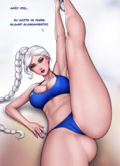 Como treinar sua bunda com a Elsa