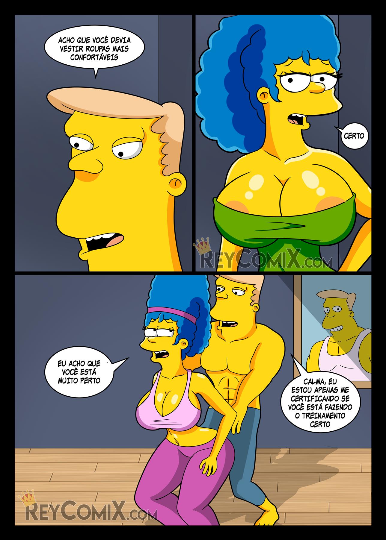 Os Simpsons - Academia - Foto 7