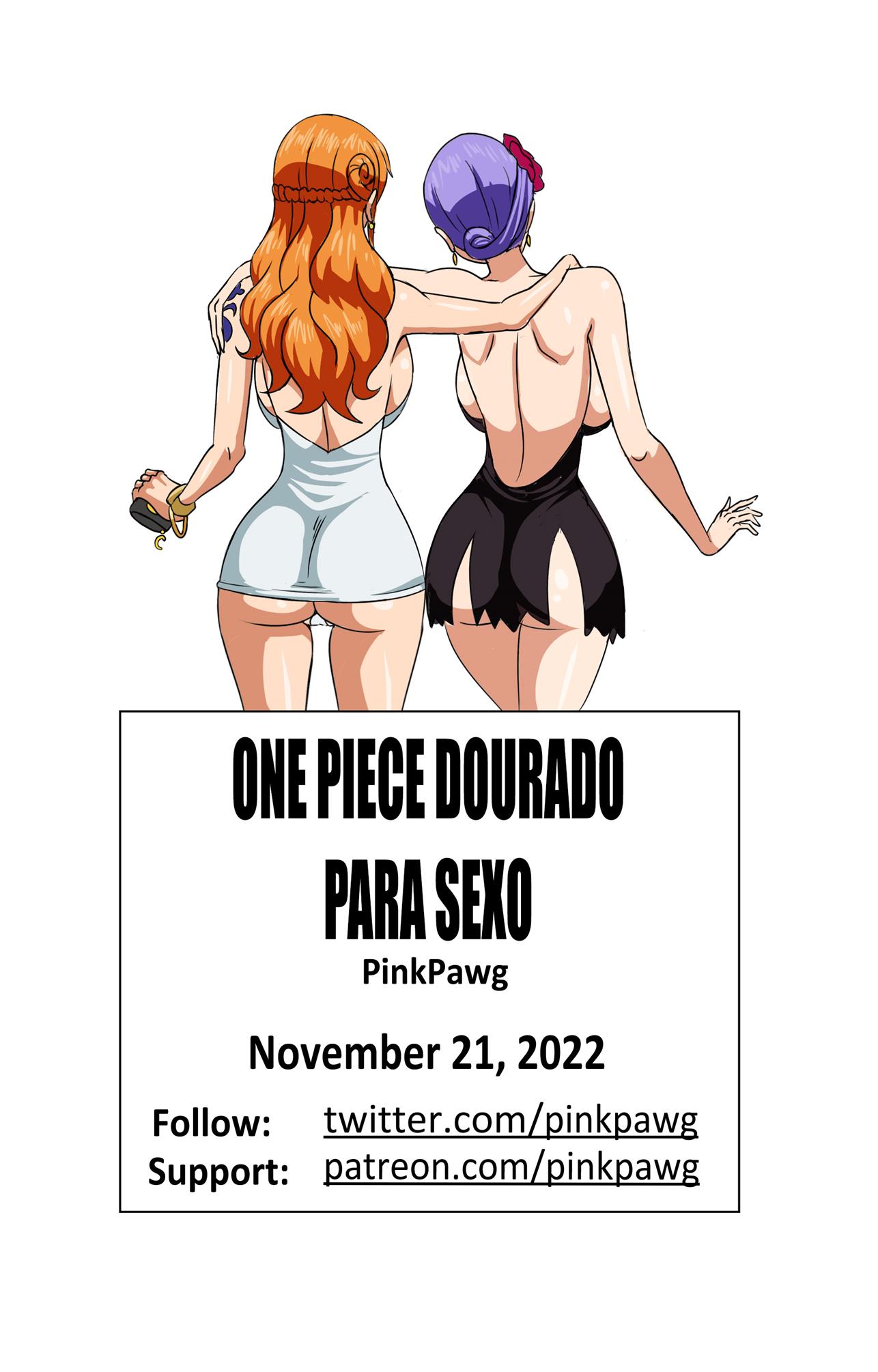 One Piece Dourado para Sexo - Foto 24